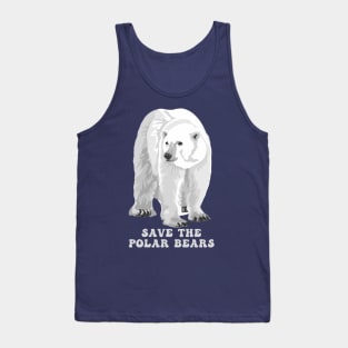 Save the Polar Bears Tank Top